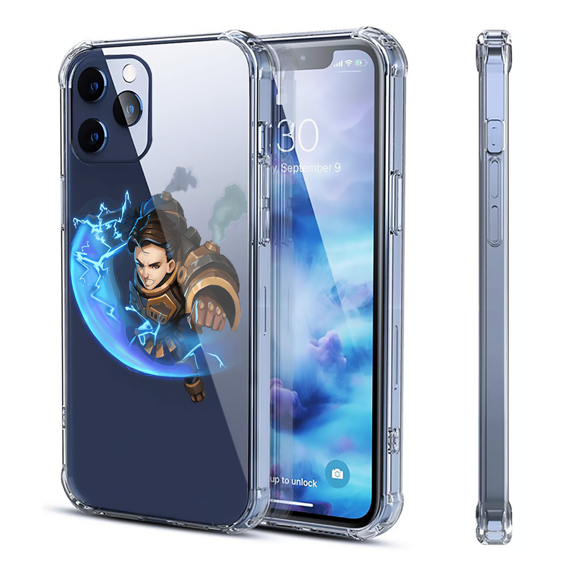 （画像用） リーグ・オブ・レジェンド League of Legends LOL 【iPhone 12シリーズ対応】透明スマホケース（クリアソフトケース）